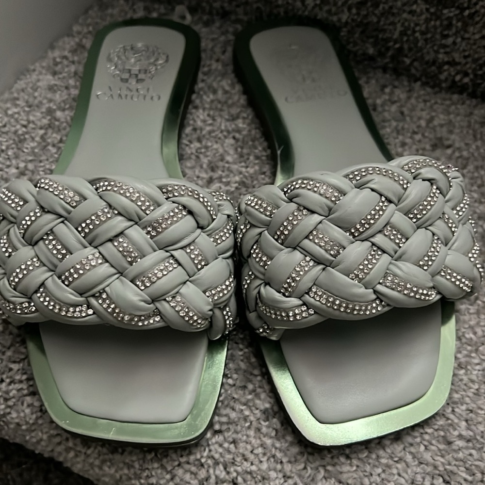 Vince Camuto mint sandals